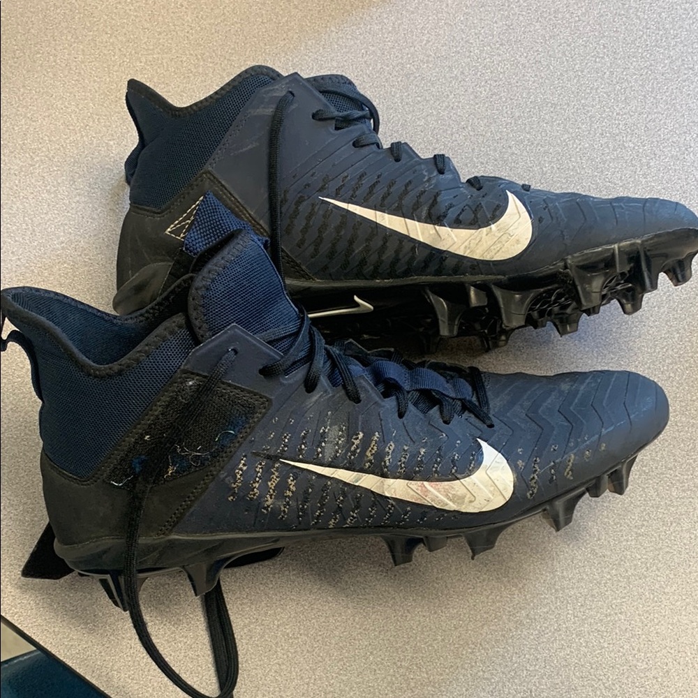 Nike Dark Blue Football Cleats